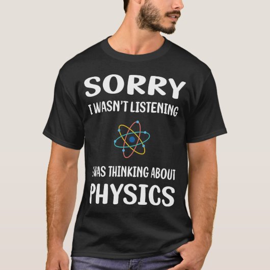 Physik nicht hören T-Shirt (Vorderseite)