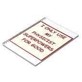 Physik Notizblock (Linke Seite)