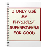 Physik Notizblock (Vorderseite)