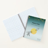 Physik-Notizbuch Notizblock (Innenseite)