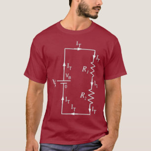 Physik - OHMS-Recht Elektrotechnik und T-Shirt
