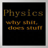 Physik Poster (Vorne)