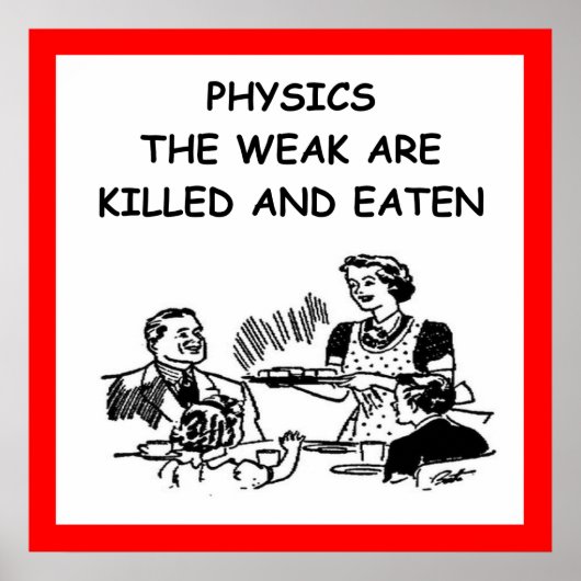 Physik Poster (Vorne)