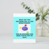 Physik Postkarte (Stehend Vorderseite)