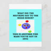 Physik Postkarte (Vorderseite)