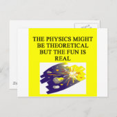 PHYSIK POSTKARTE (Vorne/Hinten)