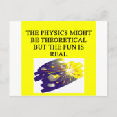 PHYSIK POSTKARTE (Vorderseite)