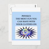 PHYSIK POSTKARTE (Vorne/Hinten)