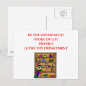 PHYSIK POSTKARTE (Vorne/Hinten)