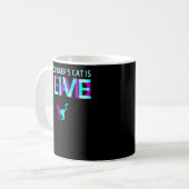 Physik Quantal Student Nerd Tote Alive Schrödinge Kaffeetasse (Vorderseite Links)