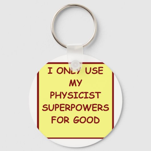 Physik Schlüsselanhänger (Vorderseite)