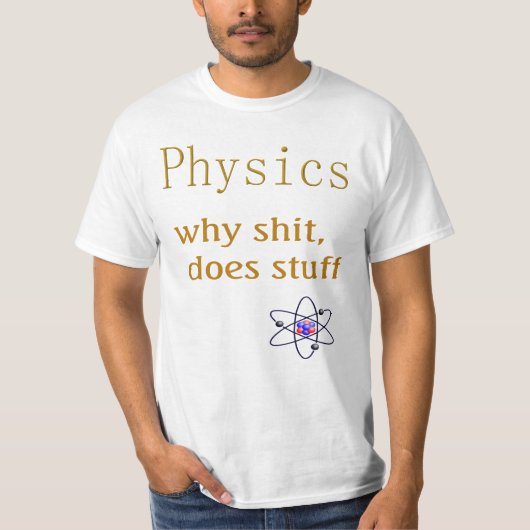 Physik T-Shirt (Vorderseite)