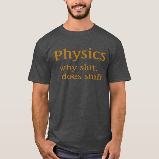 Physik T-Shirt (Vorderseite)
