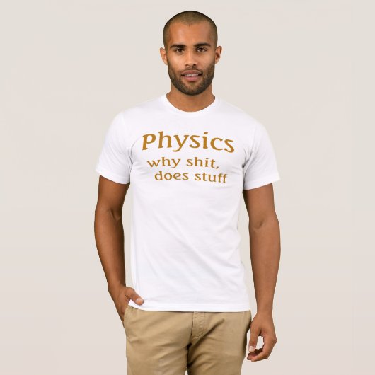 Physik T-Shirt (Vorne ganz)