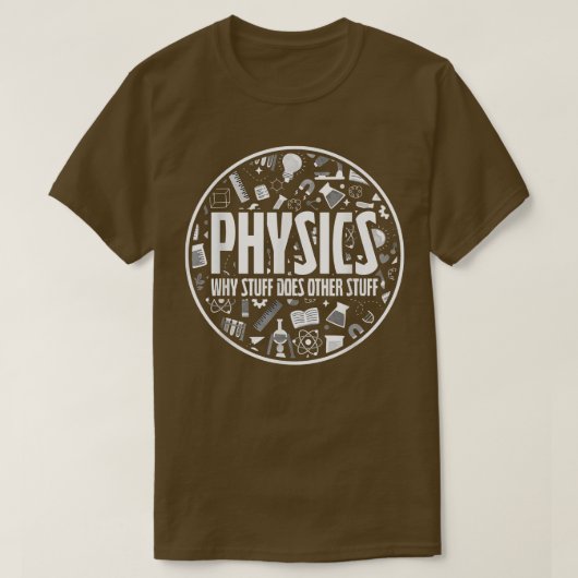 Physik T-Shirt (Design vorne)