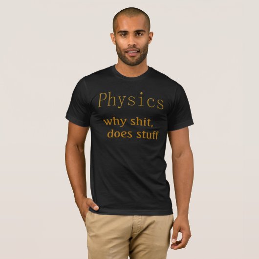 Physik T-Shirt (Vorne ganz)