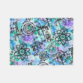 Physik-und Mathe-Symbole, Aussenseiter Fleecedecke (Vorderseite (Horizontal))