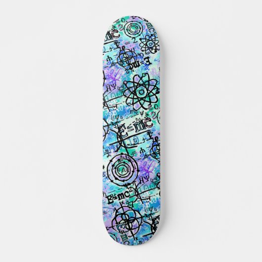 Physik-und Mathe-Symbole, Aussenseiter Skateboard (Vorne)