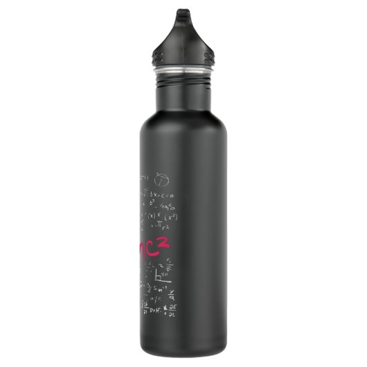 Physik und Mathematik Formeln EMC2 Edelstahlflasche (Rechts)