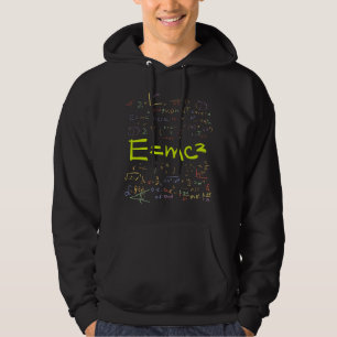 Physik und Mathematik Formeln EMC2 Hoodie