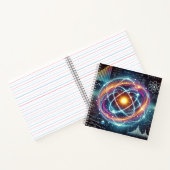 Physik- und Mathematik-Fusionsdesign Notizblock (Innenseite)