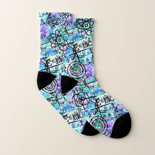 Physik und Mathematik Symbole Geek Socken (Paar)
