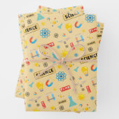 Physik und Wissenschaft Geschenkpapier Set (Beispiel)