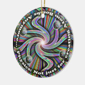 Physik-Verzierung Keramikornament (Links)