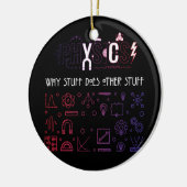 Physik, warum Stuff andere Stufenphysiker macht Keramik Ornament (Links)