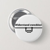 Physik Widerstand zwecklos Ikone Button (Vorne & Hinten)