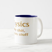 Physik zweifarbige tasse (VorderseiteRechts)