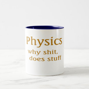 Physik zweifarbige tasse