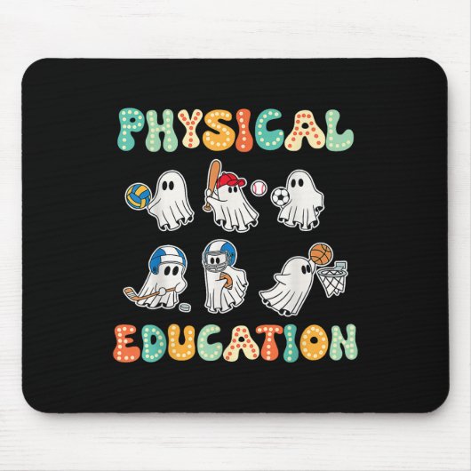 Physikalische Bildung Halloween-Geistergeschenk fü Mousepad (Vorne)