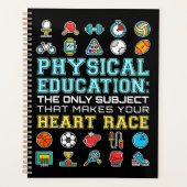 Physikalische Bildung Herzrennen PE-Lehrer Planer (Vorderseite)