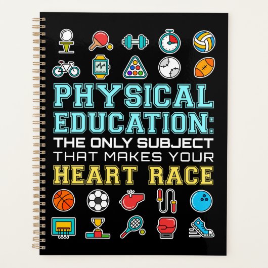 Physikalische Bildung Herzrennen PE-Lehrer Planer (Vorderseite)