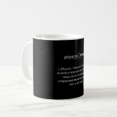 Physikalische Definition Kaffeetasse (Vorderseite Links)