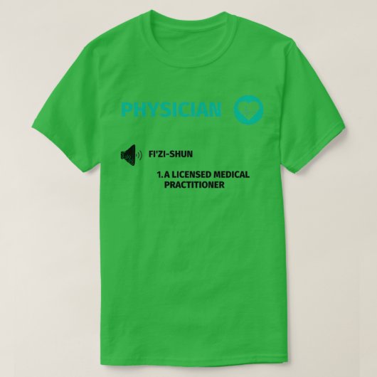Physikalische Definition lustiges Geschenk T-Shirt (Design vorne)