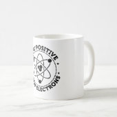 Physikalische Elektronen| Geschenk für Physik Kaffeetasse (VorderseiteRechts)