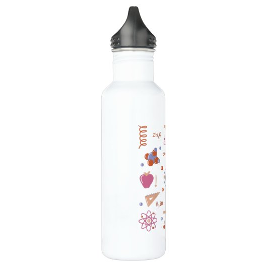 Physikalische Elemente Edelstahlflasche (Links)