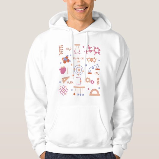 Physikalische Elemente Hoodie (Vorderseite)
