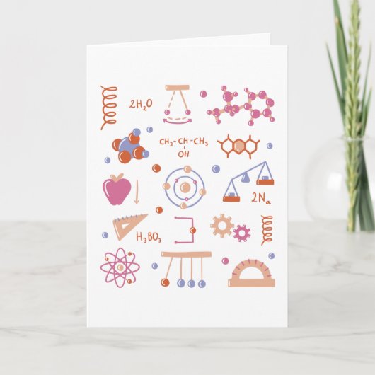 Physikalische Elemente Karte (Vorderseite)