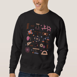 Physikalische Elemente Sweatshirt