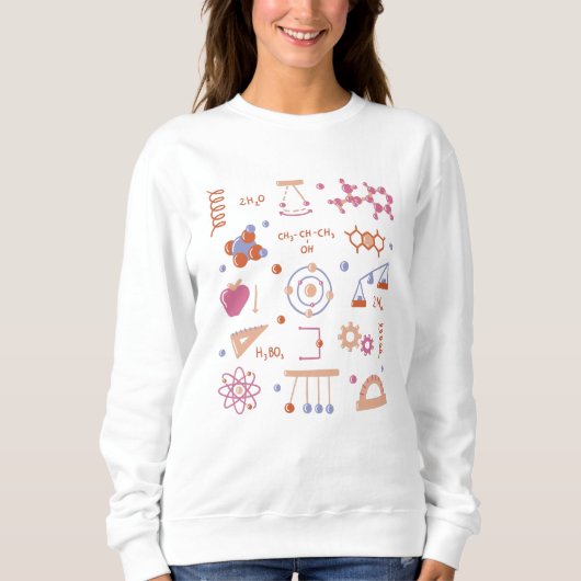 Physikalische Elemente Sweatshirt (Vorderseite)