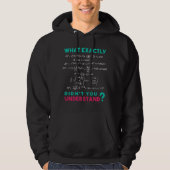 Physikalische Formel Joke Hoodie (Vorderseite)