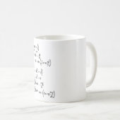 Physikalische Formel Kaffeetasse (VorderseiteRechts)