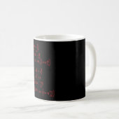 Physikalische Formel Kaffeetasse (VorderseiteRechts)