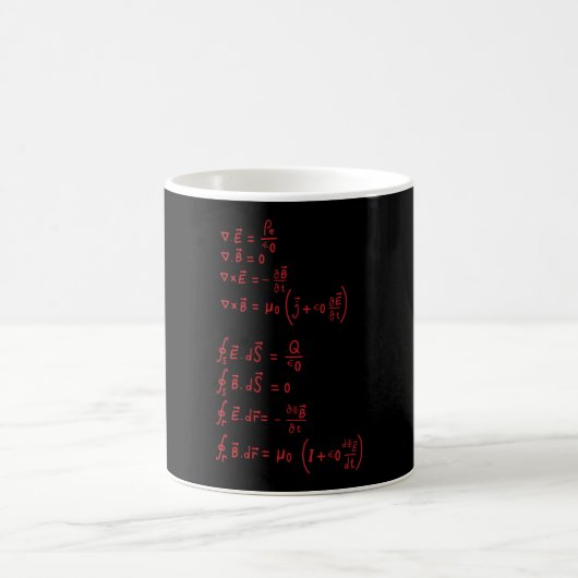 Physikalische Formel Kaffeetasse (Mittel)