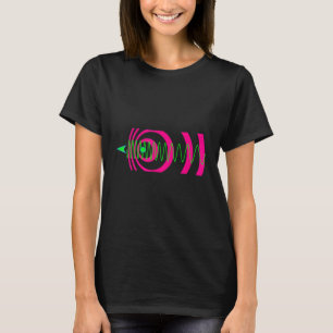 Physikalische Gleichung der Doppler-Wirkung Physik T-Shirt