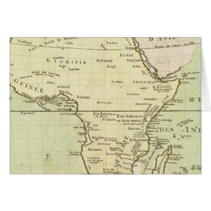 Physikalische Karte Afrikas
