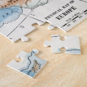 Physikalische Karte Europas (1916) Puzzle (Seite)